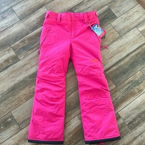 Helly Hansen Bright Pink Kids Snow Pants
